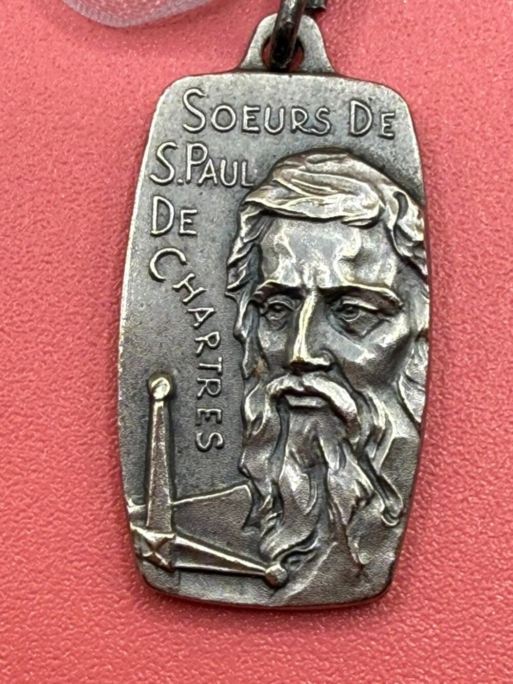 The Sisters of Saint Paul of Chartres Silver Religious Medal Pendant